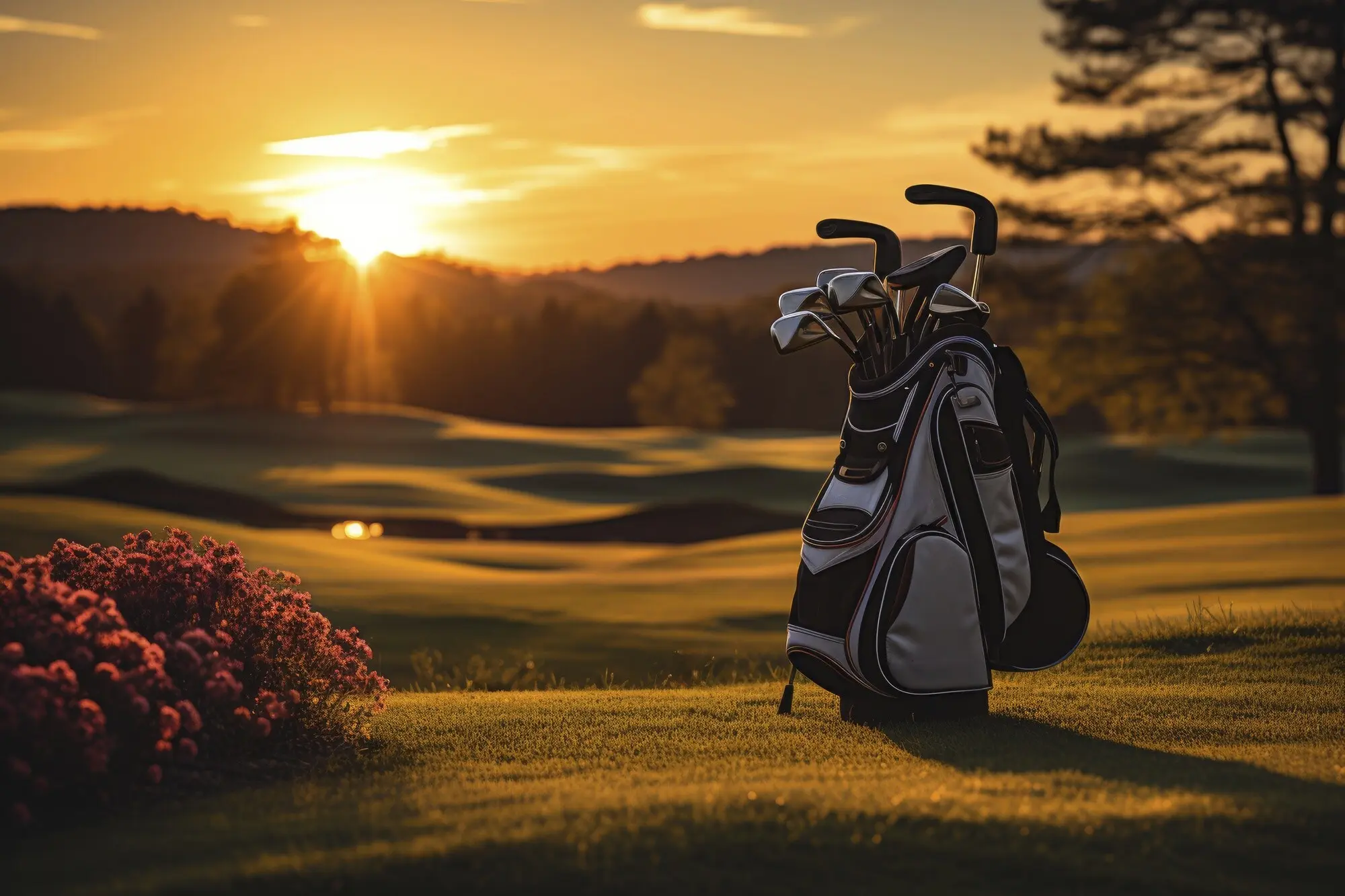 Palo de golf al aire libre